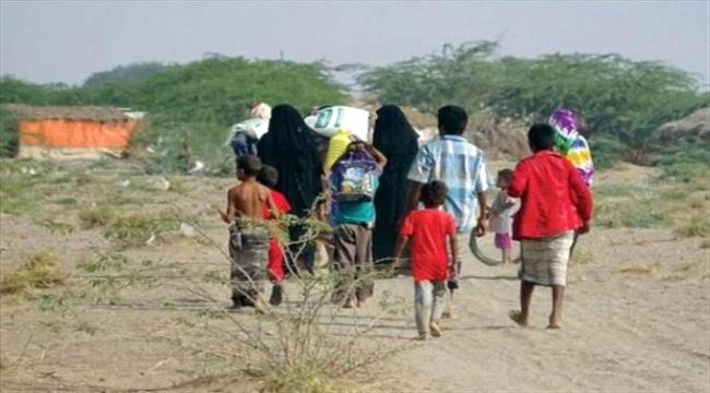 منذ مطلع العام الجاري.. نزوح أكثر من (3) آلاف أسرة يمنية