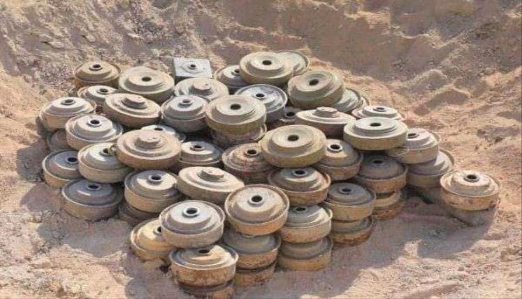 مسام ينزع أكثر من 700 لغماً وعبوة ناسفة في أسبوع واحد