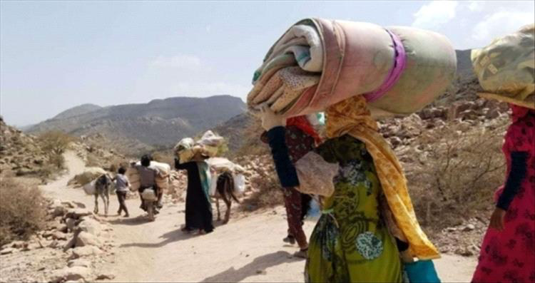 النزوح الداخلي في اليمن يدفع 18 ألف شخص إلى حافة الهاوية